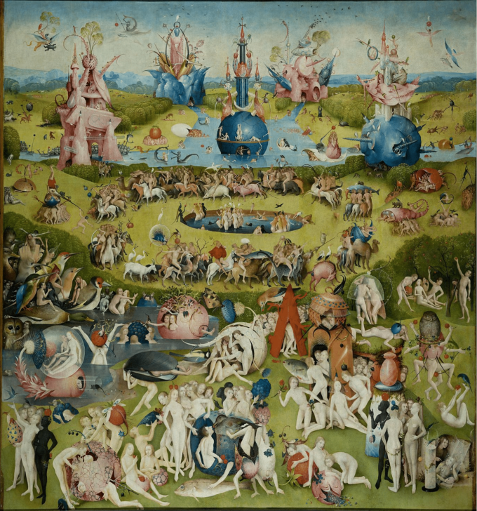 Il Giardino delle Delizie – Jérôme Bosch Hieronymus Bosch 70x70