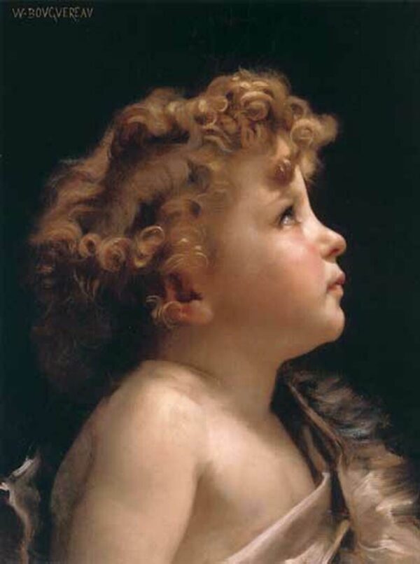 San Giovanni Battista da bambino – William Bouguereau William Bouguereau 70x85