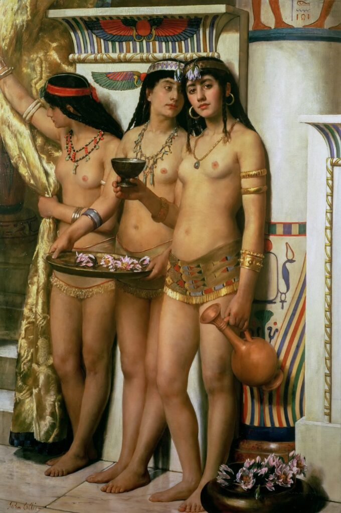 Le servitrici dei faraoni di John Collier John Collier 70x105