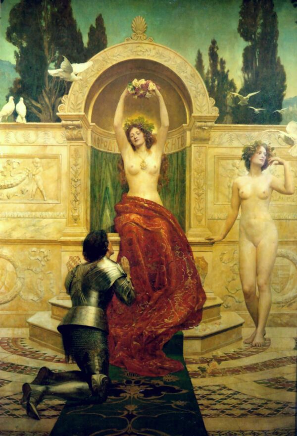 Scena del Venusberg di Tannhäuser di John Collier John Collier 70x105