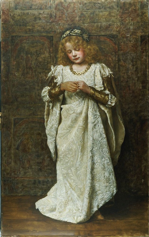 Il bambino sposato, 1883 di John Collier John Collier 70x105