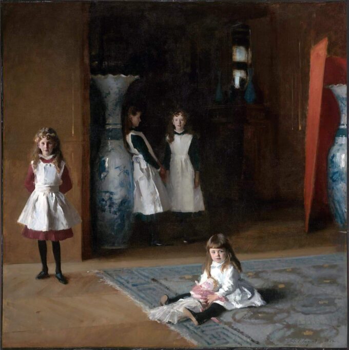 Fille di Edward Darley Boit – John Singer Sargent John Singer Sargent 70x70