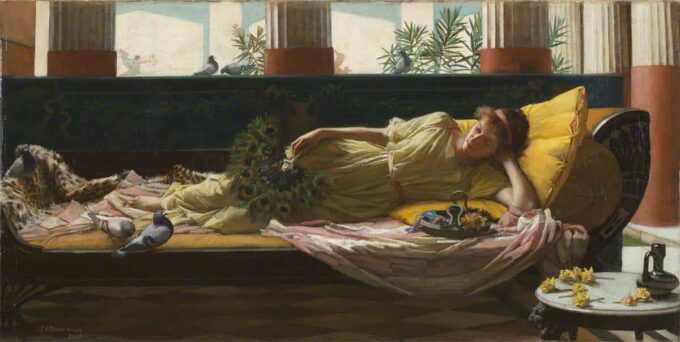 Dolce Far Niente – John William Waterhouse John William Waterhouse 140x70