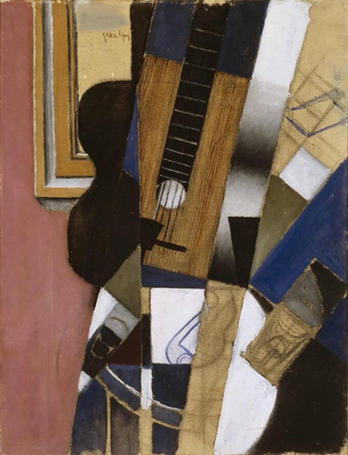 Chitarra e pipa – Juan Gris Juan Gris 70x85