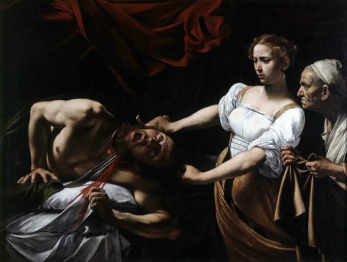 Giuditta e Oloferne – Caravaggio Caravaggio 85x75