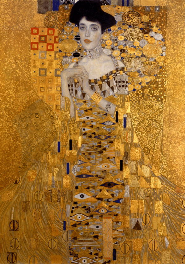 Ritratto di Adele Bloch-Bauer I (versione ritratto) – Gustav Klimt Gustav Klimt 70x105