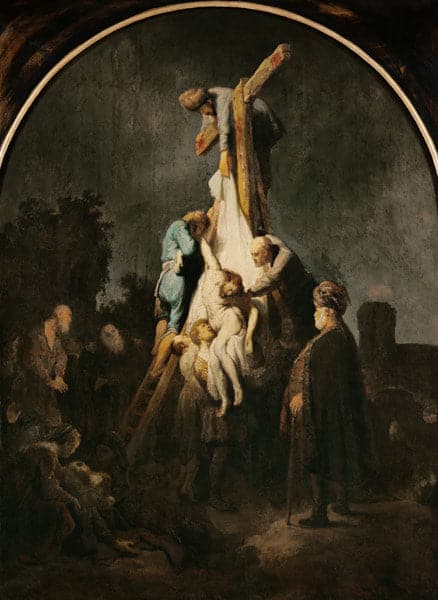 Messa in croce di Cristo – Rembrandt van Rijn Rembrandt van Rijn 70x105