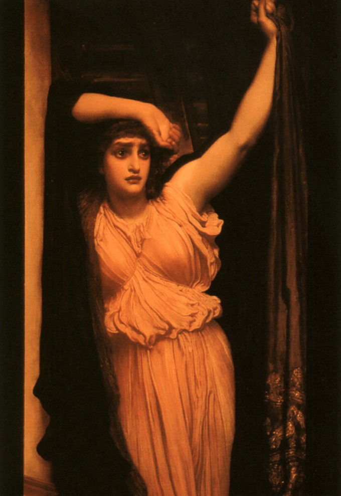 L’ultima orologio dell’eroe – Frederic Leighton Frederic Leighton 70x105