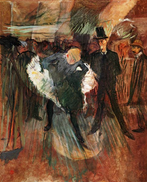 La Goulue e Valentin le Désossé – Toulouse Lautrec Henri de Toulouse-Lautrec 70x85