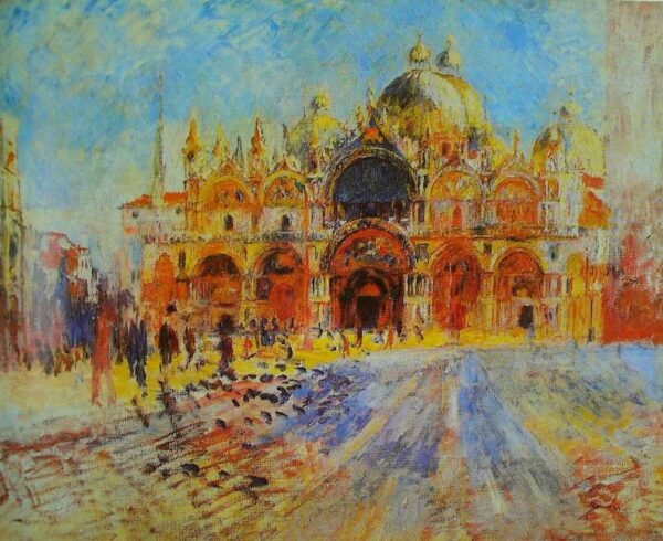 Piazza San Marco a Venezia – Pierre-Auguste Renoir Pierre-Auguste Renoir 85x75