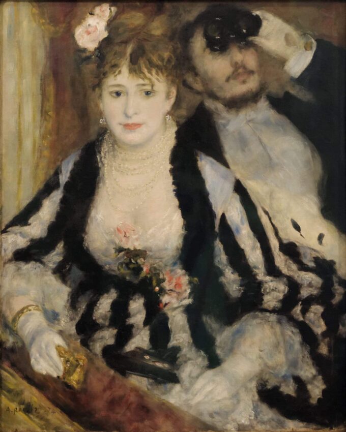 La Loge (Renoir) – Pierre-Auguste Renoir Pierre-Auguste Renoir 70x85