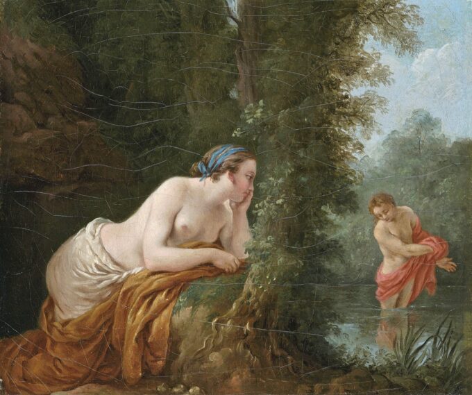 Echo e Narciso – Louis Jean François Lagrenée Louis Jean François Lagrenée 85x75