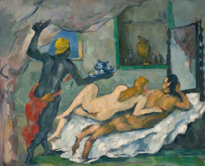 Pomeriggio a Napoli – Paul Cézanne Paul Cézanne 85x75