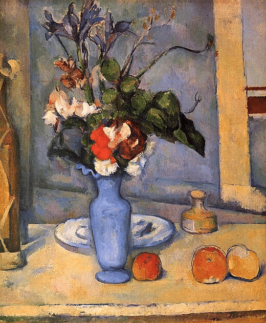 Il vaso blu – Paul Cézanne Paul Cézanne 70x85