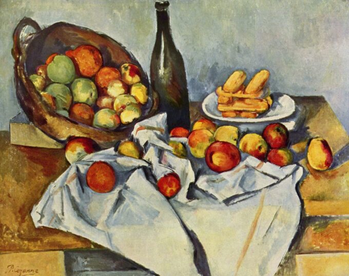 Il cesto di mele – Paul Cézanne Paul Cézanne 85x75