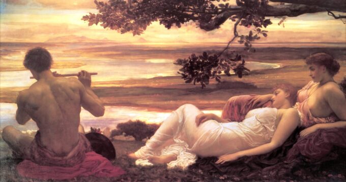 Idillio – Frederic Leighton Frederic Leighton 140x70