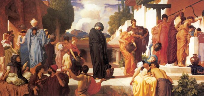 Andromaca in cattività – Frederic Leighton Frederic Leighton 140x70