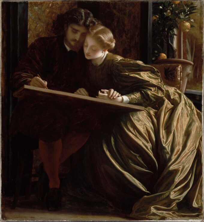 La luna di miele del pittore – Frederic Leighton Frederic Leighton 70x70