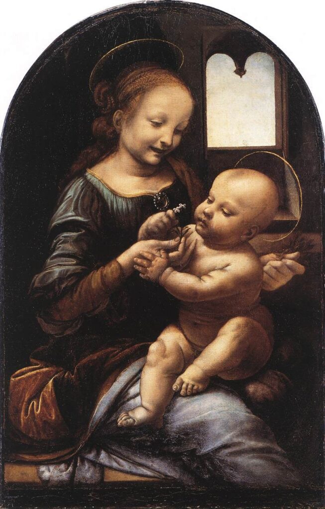 Madonna Benois – Léonardo da Vinci Léonard da Vinci 70x105