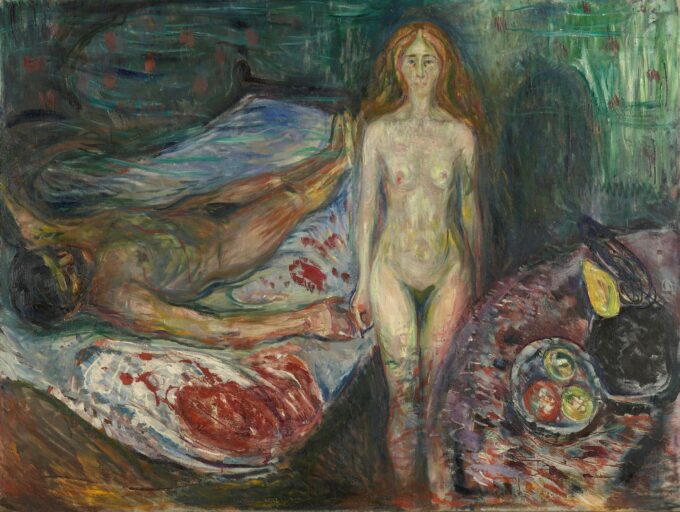 La morte di Marat – Edvard Munch Edvard Munch 85x75