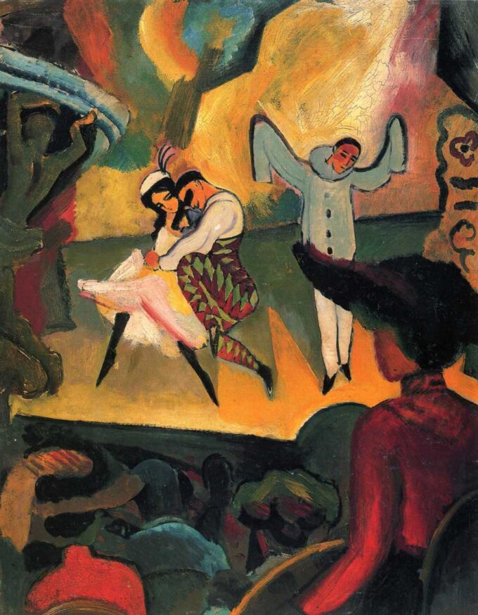 Ballet russes I – August Macke August Macke 70x85