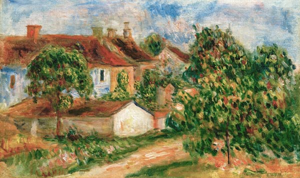 Case di villaggio – Pierre-Auguste Renoir Pierre-Auguste Renoir 120x70