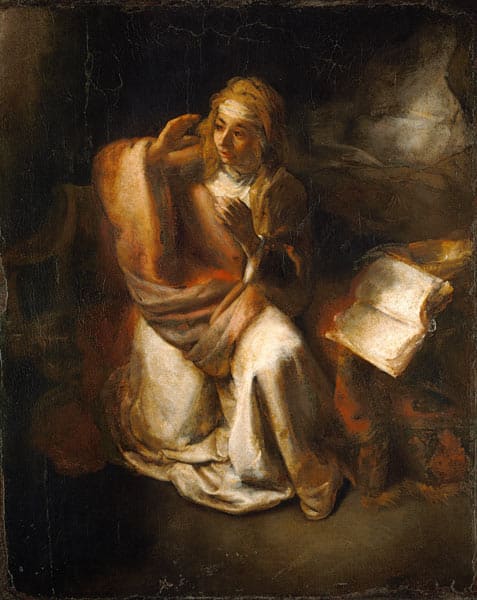 Maria dell’Annunciazione – Rembrandt van Rijn Rembrandt van Rijn 70x85