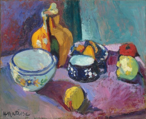 Piatti e frutti – Matisse Henri Matisse 85x75