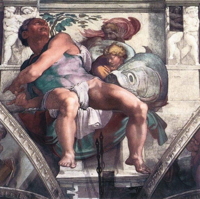 Jonas – Michelangelo Michelangelo Buonarroti 70x70