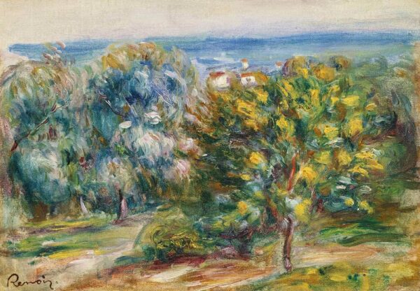 Paesaggio di mezzogiorno – Pierre-Auguste Renoir Pierre-Auguste Renoir 105x70