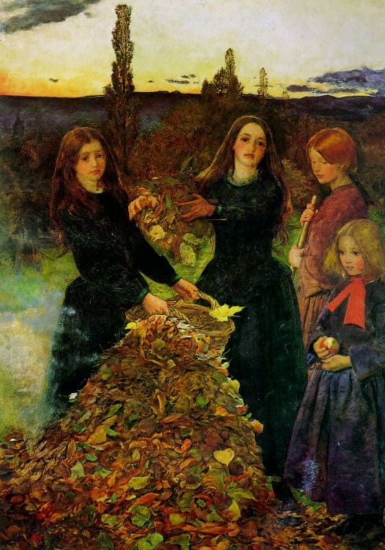 Foglie d’autunno – John Everett Millais John Everett Millais 70x105