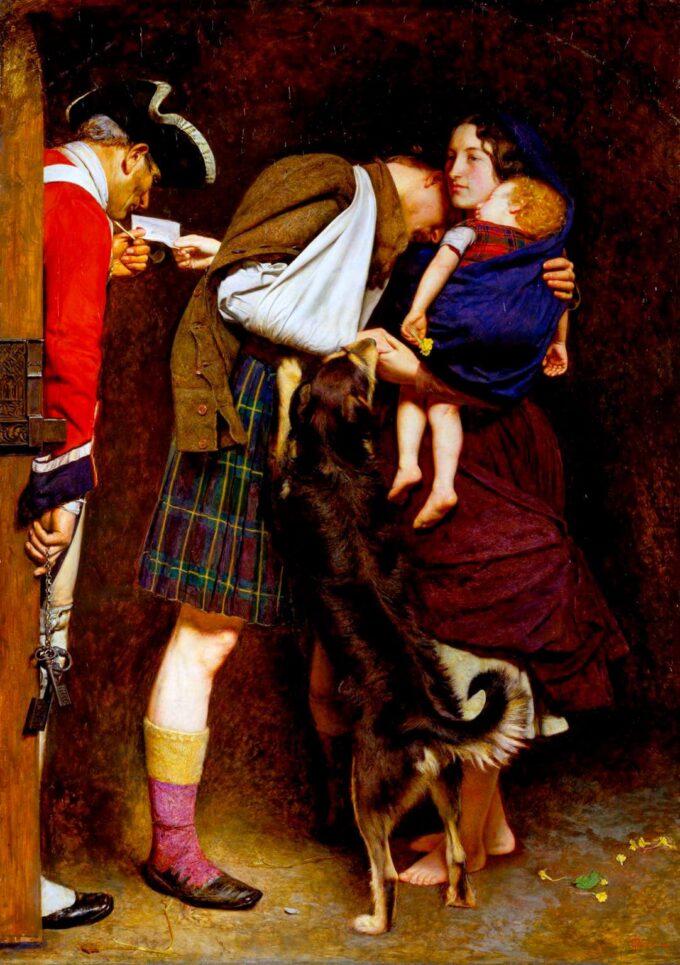 L’ordine di liberazione – John Everett Millais John Everett Millais 70x105