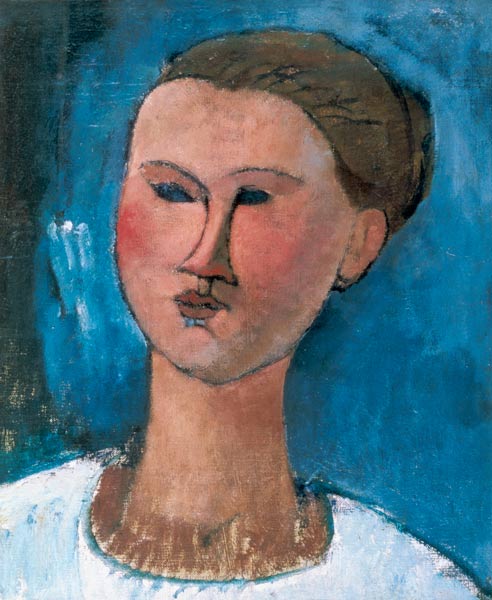 Ritratto di una giovane donna – Amedeo Modigliani Amedeo Modigliani 70x85