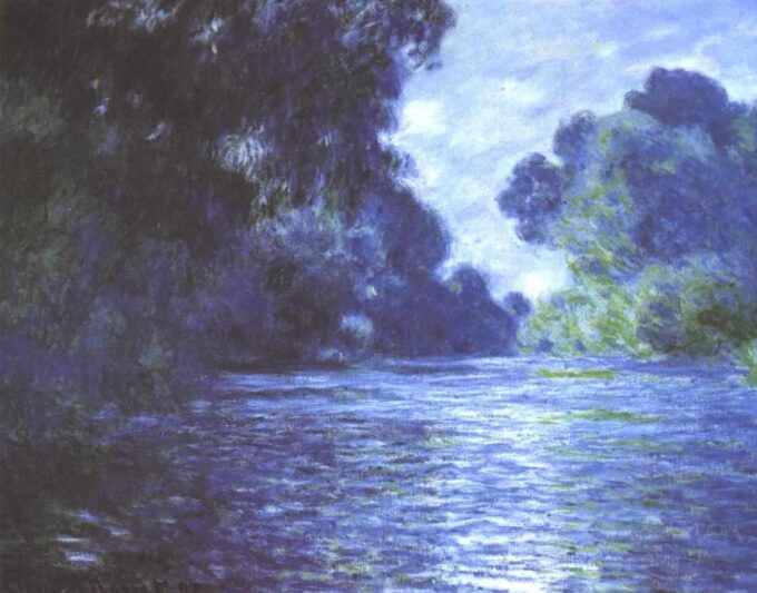 Bras de Seine, vicino a Giverny (W1487) – Claude Monet Claude Monet 85x75