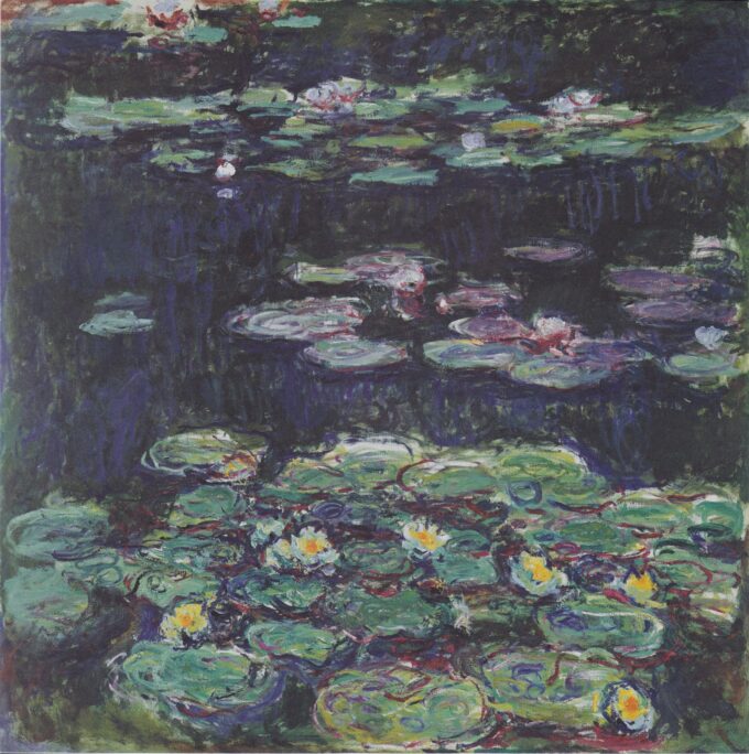 Nénufars bianchi e gialli – Claude Monet Claude Monet 70x70