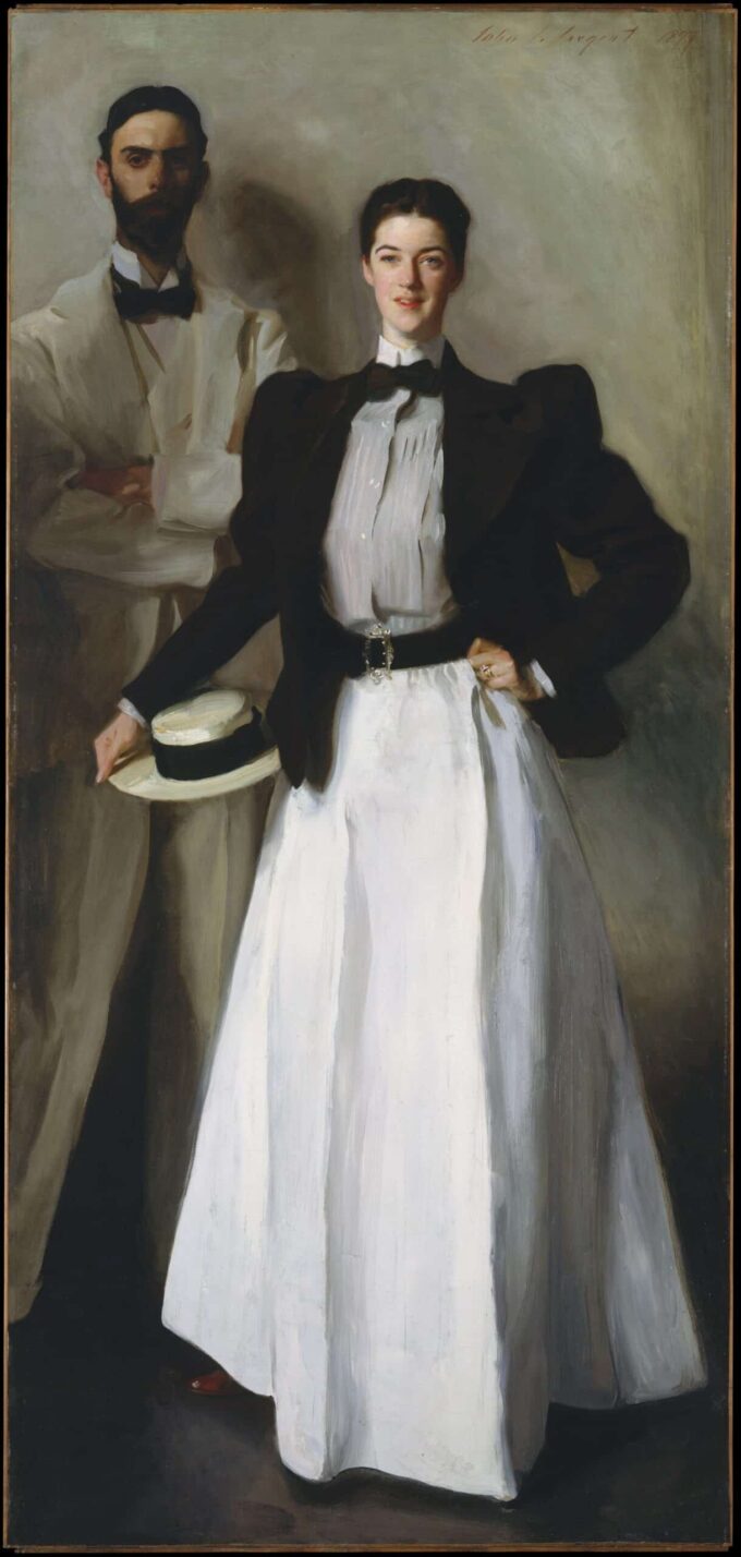 M. e Mme IN Phelps Stokes – John Singer Sargent John Singer Sargent 70x140