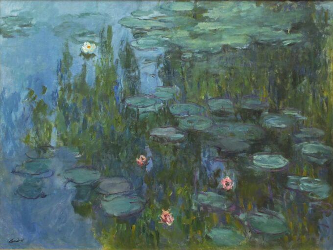 Ninfee di Claude Monet Claude Monet 85x75