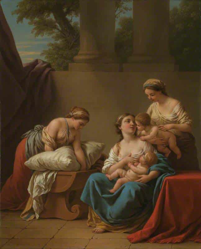 Affetto Materno – Louis Jean François Lagrenée Louis Jean François Lagrenée 70x85