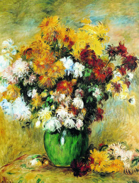 Fiori in un vaso – Pierre-Auguste Renoir Pierre-Auguste Renoir 70x85