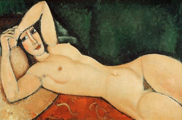 Nu couche un bras replié – Amedeo Modigliani Amedeo Modigliani 105x70