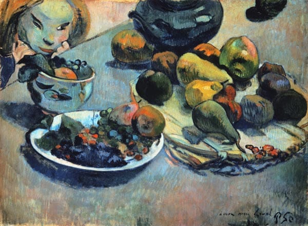 Natura morta con frutti – Paul Gauguin Paul Gauguin 105x70