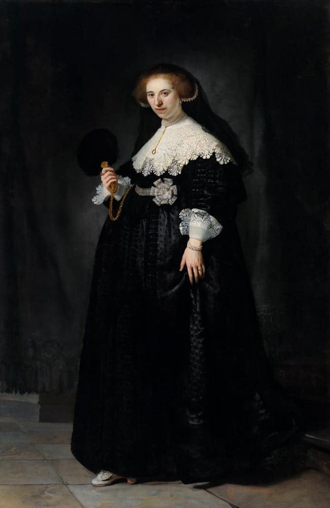 Oopjen Coppit (ritratto di matrimonio) – Rembrandt van Rijn Rembrandt van Rijn 70x105