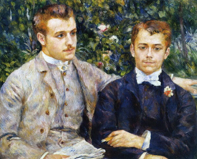 Charles e George Durand-Ruel – Pierre-Auguste Renoir Pierre-Auguste Renoir 85x75