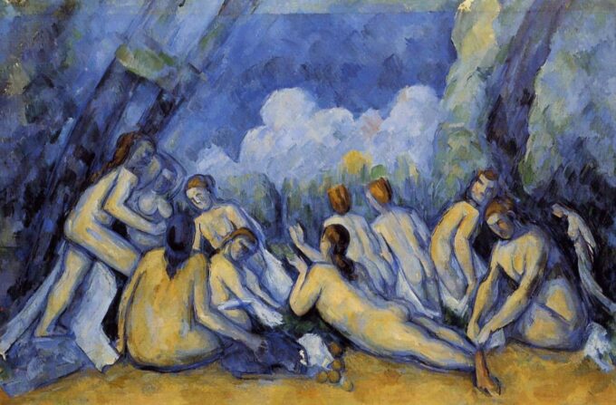 I grandi bagni – Paul Cézanne Paul Cézanne 105x70