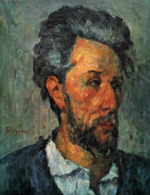 Ritratto di Victor Chocquet – Paul Cézanne Paul Cézanne 70x85