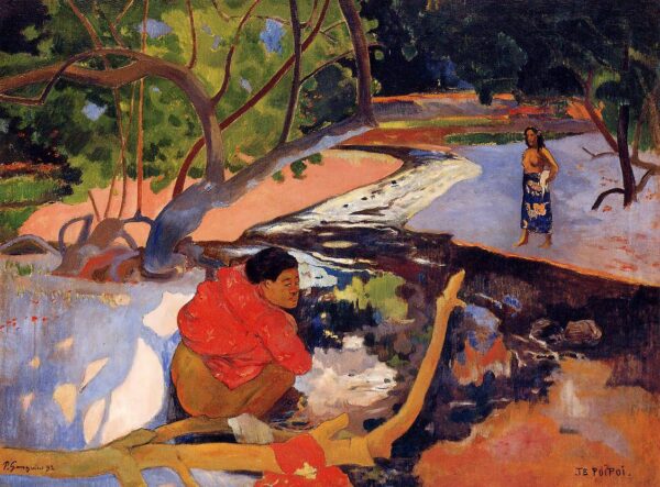 Te Poipoi (mattina) – Paul Gauguin Paul Gauguin 105x70