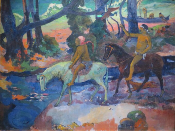 Le gué – Paul Gauguin Paul Gauguin 85x75