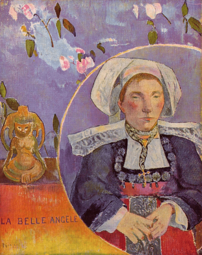 La Bella Angele – Paul Gauguin Paul Gauguin 70x85