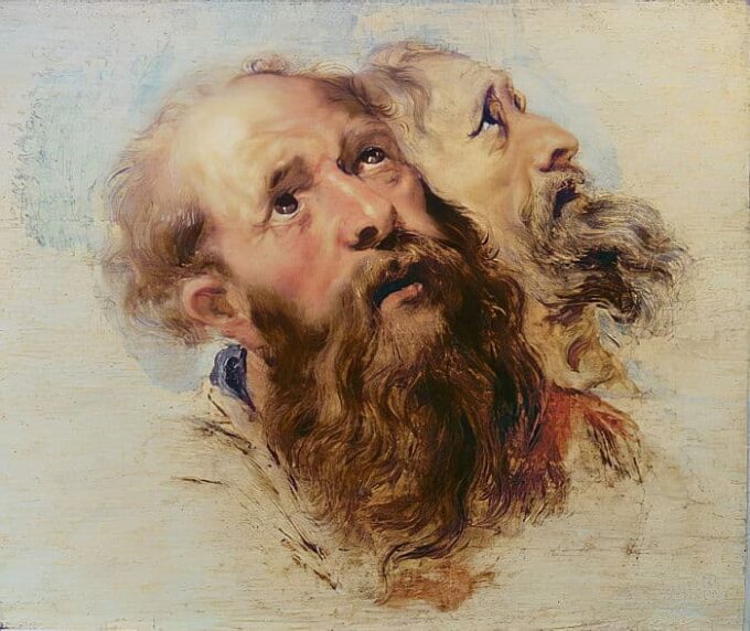 Due apostoli – Peter Paul Rubens Peter Paul Rubens 85x75