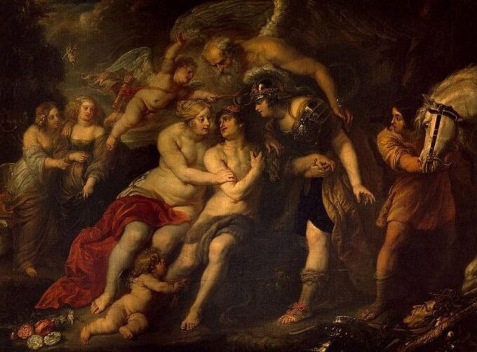 Ercole all’incrocio dei sentieri – Peter Paul Rubens Peter Paul Rubens 105x70